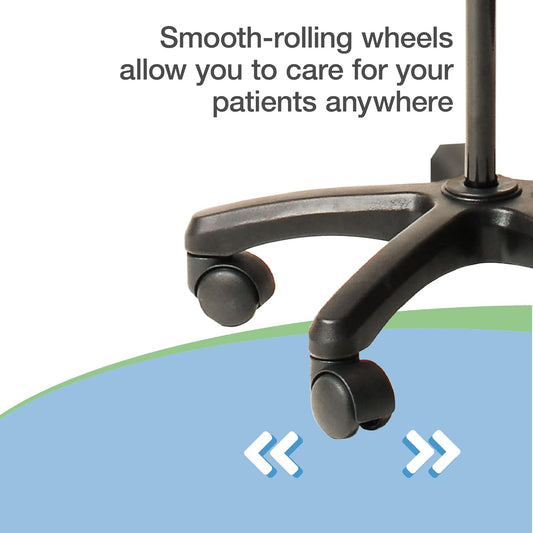 Mobile Blood Pressure Monitor with Rolling Stand