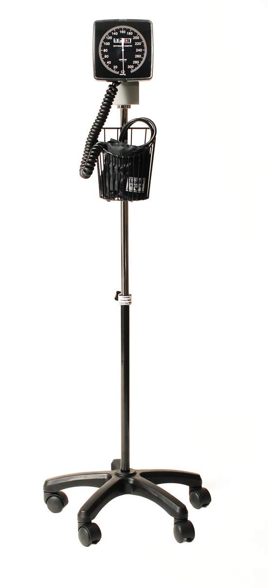 Mobile Blood Pressure Monitor with Rolling Stand