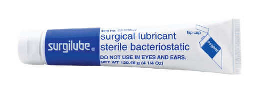 Surgilube Lubricating Jelly - Sterile - 4.25 oz - Flip Top Cap